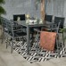 Sorrento Dining Set With Parasol - 6 Seater