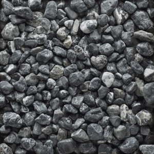 Midnight Black Cobbles - Bulk Bag