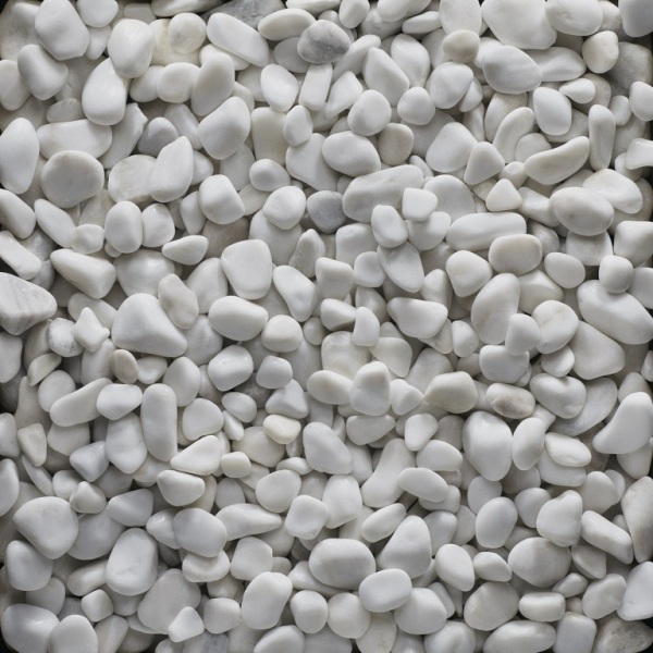 Aurora White Pebbles - Bulk Bag