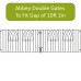 Abbey Double Gates