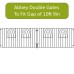 Abbey Double Gates