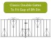 Classic Double Gates