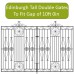 Edinburgh Tall Double Gates