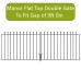 Manor Flat Top Double Gate