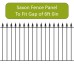 Saxon Fence Panel