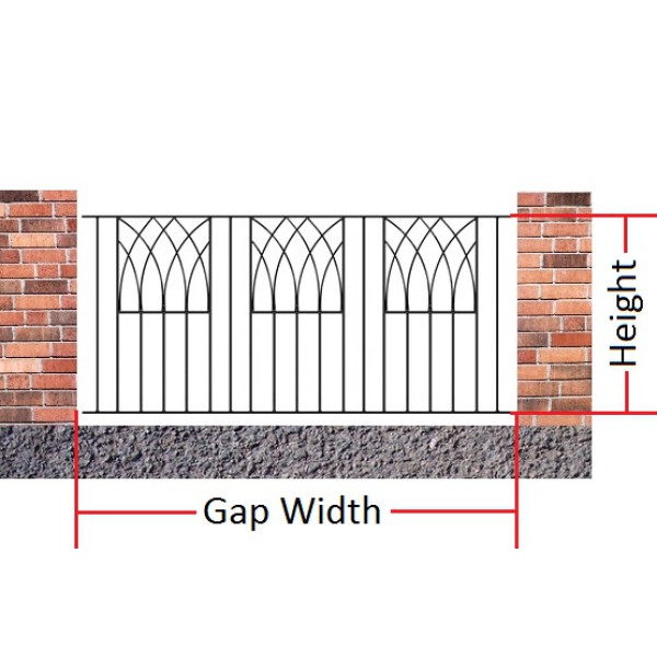 Made to Measure Abbey Fence