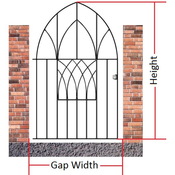 Made to Measure Abbey Low Bow Gate