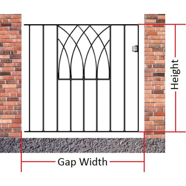 Made to Measure Abbey Single Gate