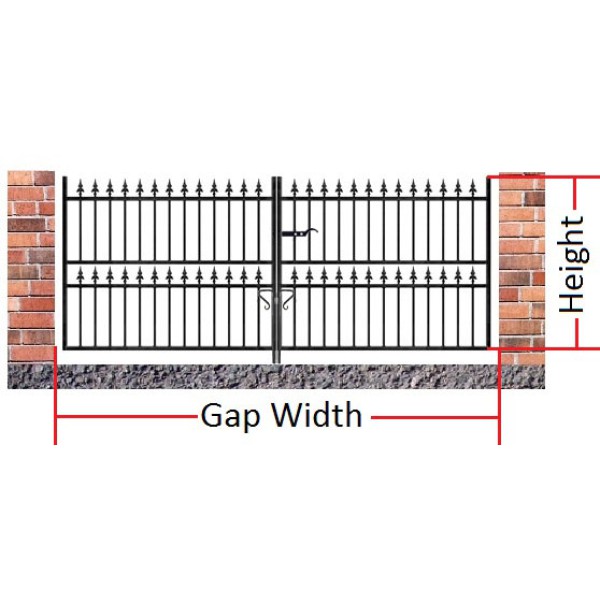 Made to Measure Corfe Double Gate