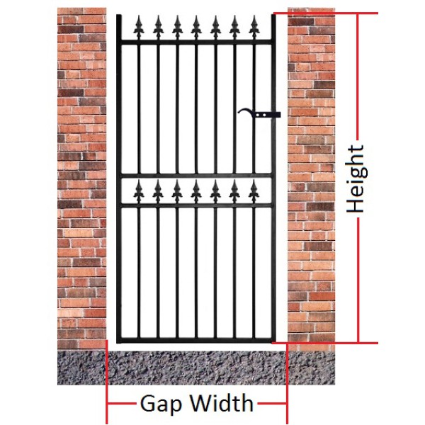 Made to Measure Corfe Tall Single Gate