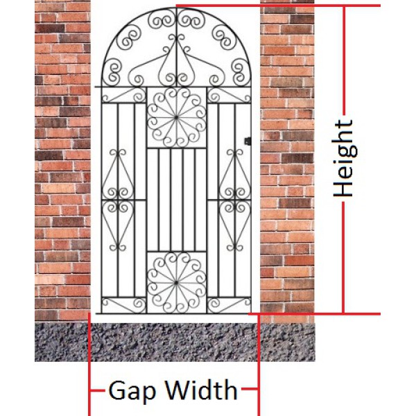 Made to Measure Edinburgh Bow Top Gate