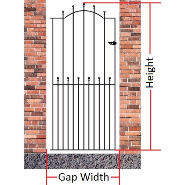 Made to Measure Manor Tall Single Gate