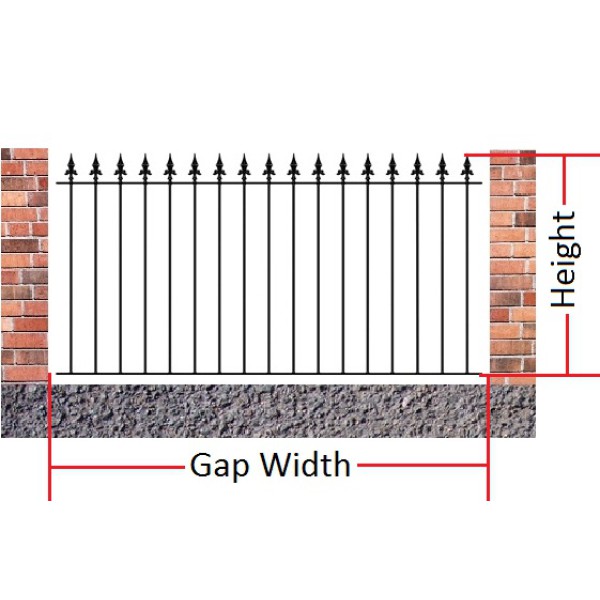 Made to Measure Saxon Fence