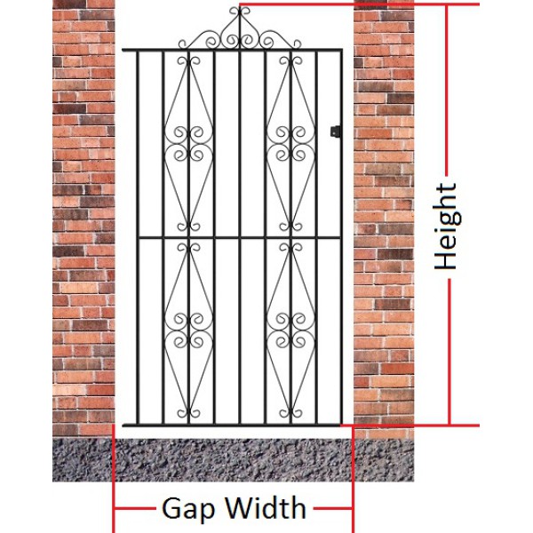 Made to Measure Stirling Tall Single Gate