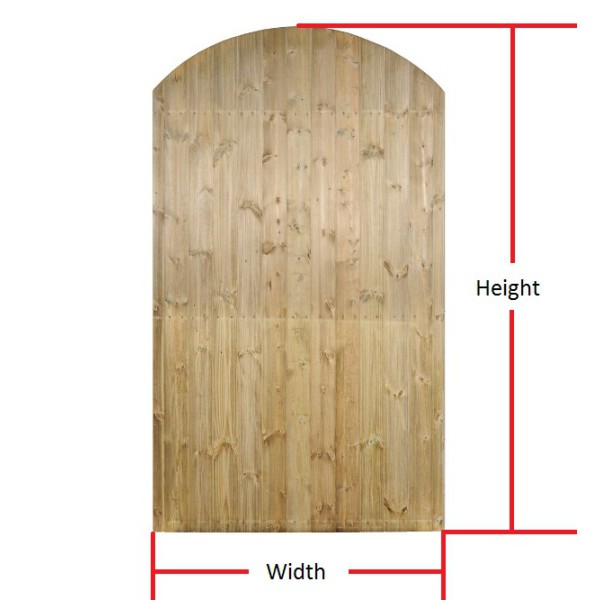 Made to Measure Carlton Arch Top Single Gate