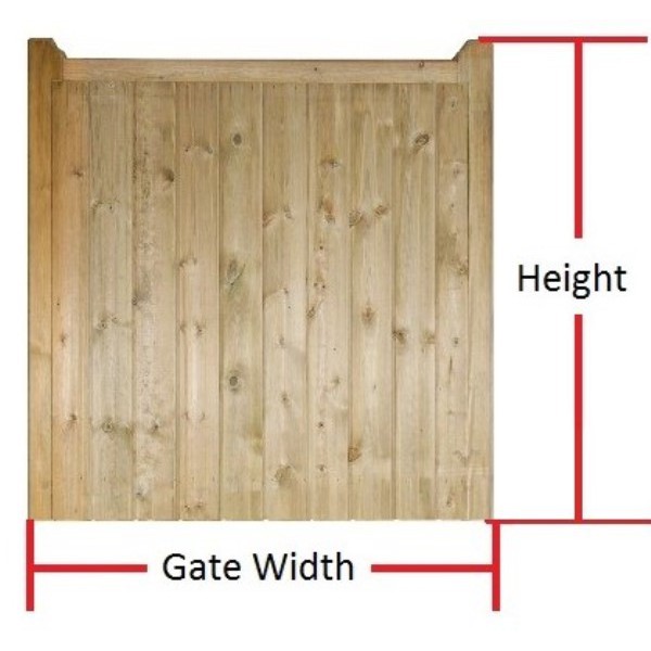 Made to Measure Drayton Single Gate