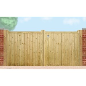 Made to Measure Drayton Flat Top Double Gate