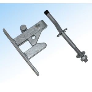 Self-Locking Gate Latch