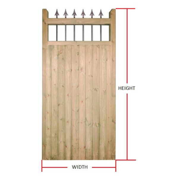 Made to Measure Hampton Tall Single Gate