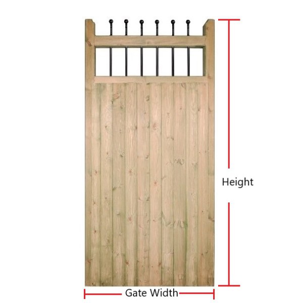 Made to Measure Kensington Tall Single Gate