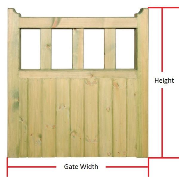 Made to Measure Quorn Single Gate