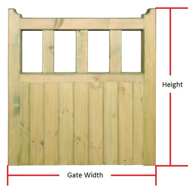 Made to Measure Quorn Single Gate