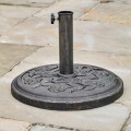 Cast Iron Effect Parasol Base (9kg)