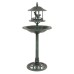 Bird Bath with Feeding Table