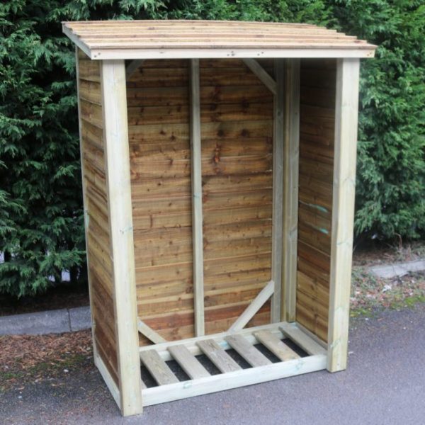 Pressure Treated 6 x 4 Log Store