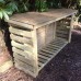 Heavy Duty Slatted Log Store (4ft x 6ft)