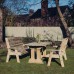 Ergo Table And Bench Set - 6 Seater