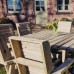 Ergo Table And Chairs Set - 8 Seater Square