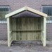 Extra Large Smoking Shelter With Apex Roof