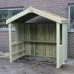 Extra Large Smoking Shelter With Apex Roof