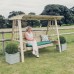 Antoinette Garden 3 Seater Swing Seat