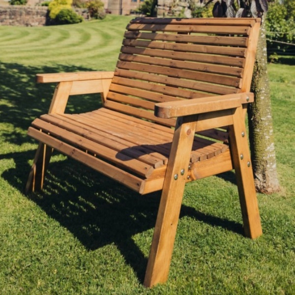 Valley 2 Seater Wooden Garden Bench