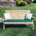 Valley 3 Seater Wooden Garden Bench