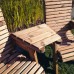 Valley Love Seat With Angled Table
