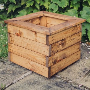 Valley Wooden Square Planter