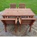 Valley Table And Chairs Set - 4 Seater