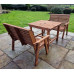 Valley Table And Bench Set -  4 Seater