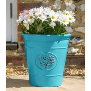 Blenheim Recycled Planter - Aqua