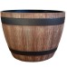 Barrel Planter - Medium Oak