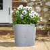 Cotswold Recycled Cylinder Planter - Grey