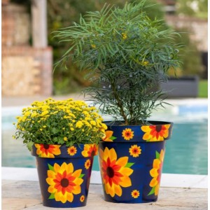 Zest Recycled Planter - Sunflower