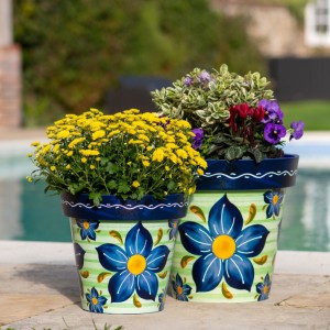 Zest Recycled Planter - Verde