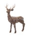 Bronze Deer Sculpture