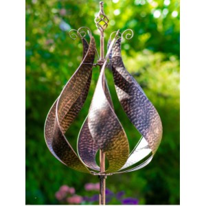 Blenheim Brushed Copper Wind Sculpture