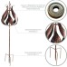 Blenheim Brushed Copper Wind Sculpture