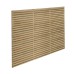 Double Slatted Fence Panel 180 x 151cm